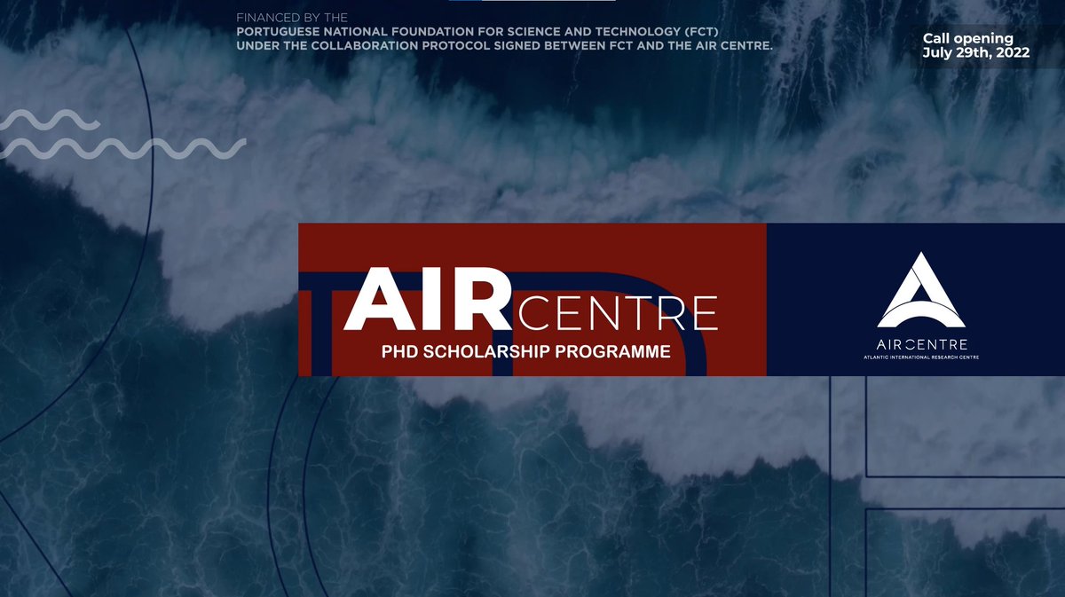LSTS (@lstsfeup) on Twitter photo 🚨4th INTERNATIONAL CALL FOR <a href="/AIRCentre_org/">AIR Centre: Atlantic International Research Centre</a> #PHD #SCHOLARSHIP PROGRAMME🚨
Three PhD Scholarships have opened at LSTS (Bolsas de Investigação para Doutoramento – BD).
For all details about the programme visit: aircentre.org/Scholarship/ 🚨4th INTERNATIONAL CALL FOR <a href="/AIRCentre_org/">AIR Centre: Atlantic International Research Centre</a> #PHD #SCHOLARSHIP PROGRAMME🚨
Three PhD Scholarships have opened at LSTS (Bolsas de Investigação para Doutoramento – BD).
For all details about the programme visit: aircentre.org/Scholarship/