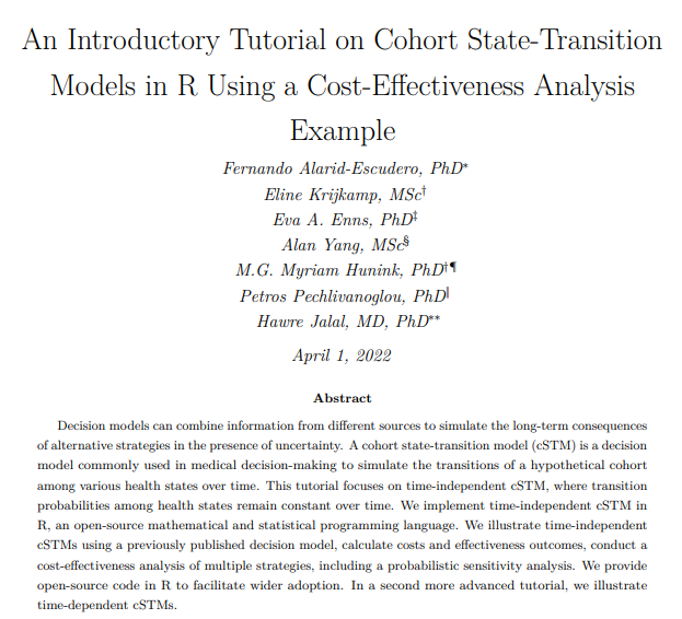 Edinburgh Health Economics tweet media