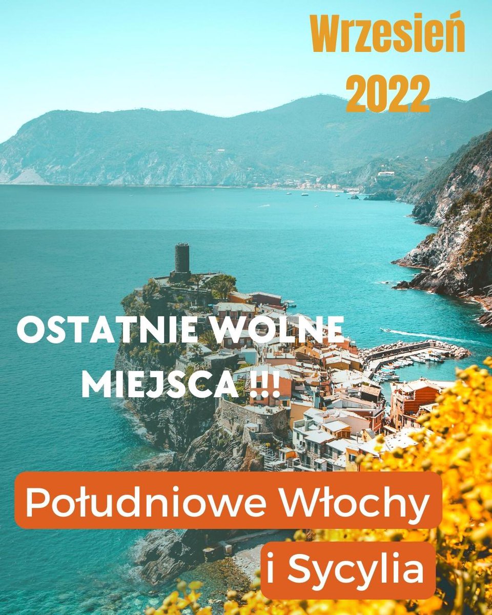anitourPL's tweet photo. Mamy jeszcze wolne miejsca na wrześniowy (10-22.09) wyjazd do południowych Włoch oraz Sycyli. Zapraszamy.

#włochy #sycylia #wezuwiusz #neapol #pompeje #wakacje #italia #syrakuzy #lastminute #wolnemiejsca https://t.co/AxPWg08FCu