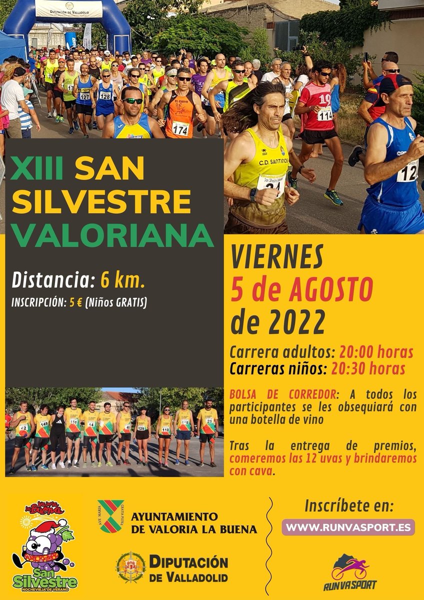 ¡ Te esperamos !
Inscríbete en runvasport.com