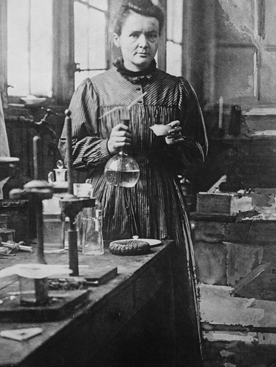 Let us next introduce Marie Curie. Born in Poland in 1867, she was a physicist and chemist and is best know for her pioneering research into radioactivity.

#WomenInSTEM #Physics #Chemistry