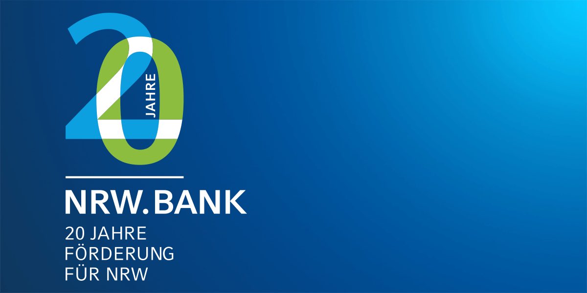 Wir feiern unseren 20. Geburtstag 🎉🎊Der Auftrag, damals wie heute: Das Land #NRW in seiner Wirtschafts- und Strukturpolitik unterstützen. Dafür haben wir bis heute Förderung i. H. v. 165 Milliarden Euro vergeben. #NRWBANK20 #NRWBANK Alle Infos hier: nrwbank.de/20jahre /ck
