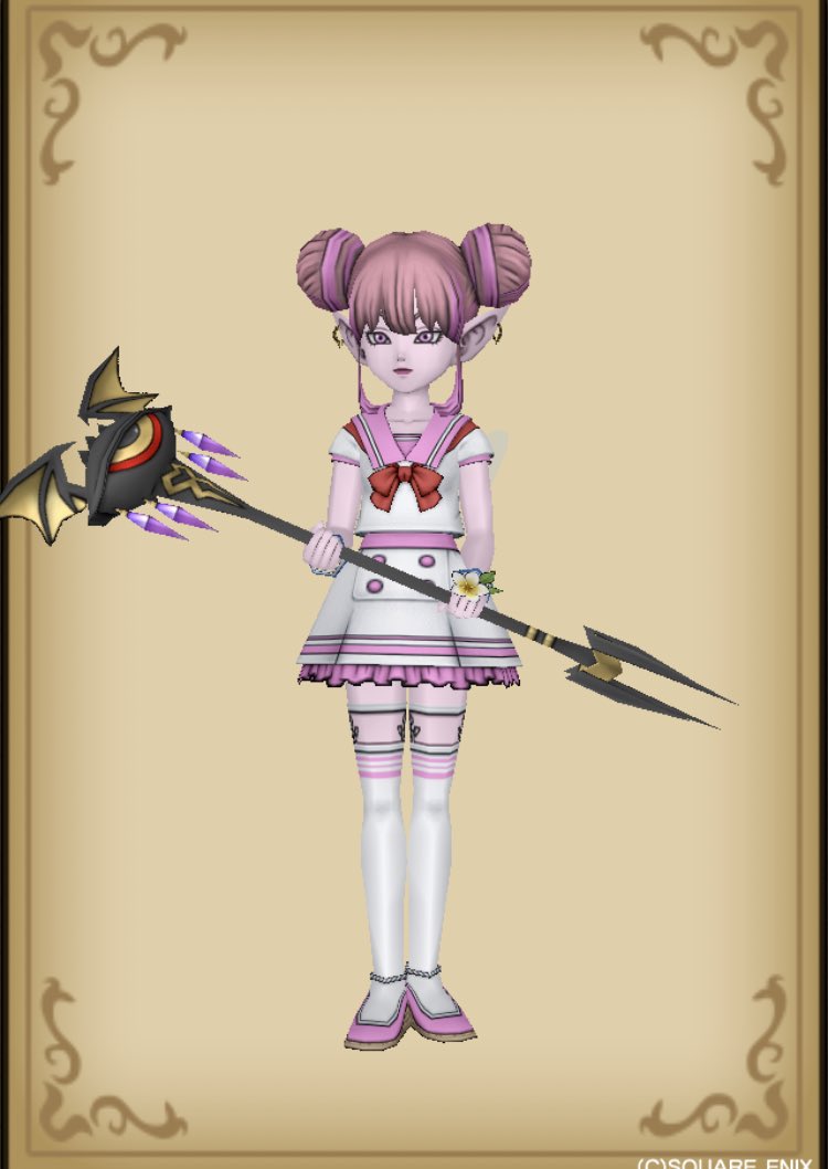 ここ最近ずーっとモンハンしかやってなかったのに、ドラクエ10周年で久々にログインしたらまんまとハマっちゃった😂💕また利用権買います。（笑）#ドラクエ10