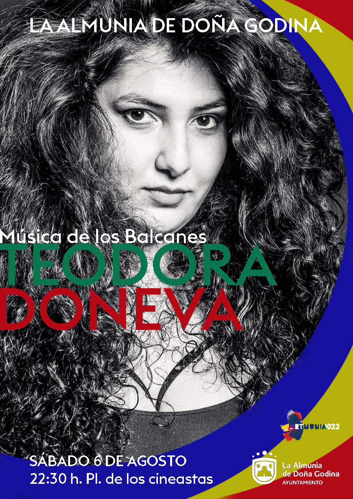 AlmuniaAyto's tweet photo. Dentro del ciclo MÚSICAS DE RAÍZ, que programa el área municipal de Cultura y Participación Ciudadana en las noches de agosto, este sábado 6 llegan las músicas de Rumanía, Bulgaria, etc…con las que TEODORA DONEVA y su grupo nos deleitarán.

https://t.co/HL0UXlsKNm https://t.co/68R9POAXy7