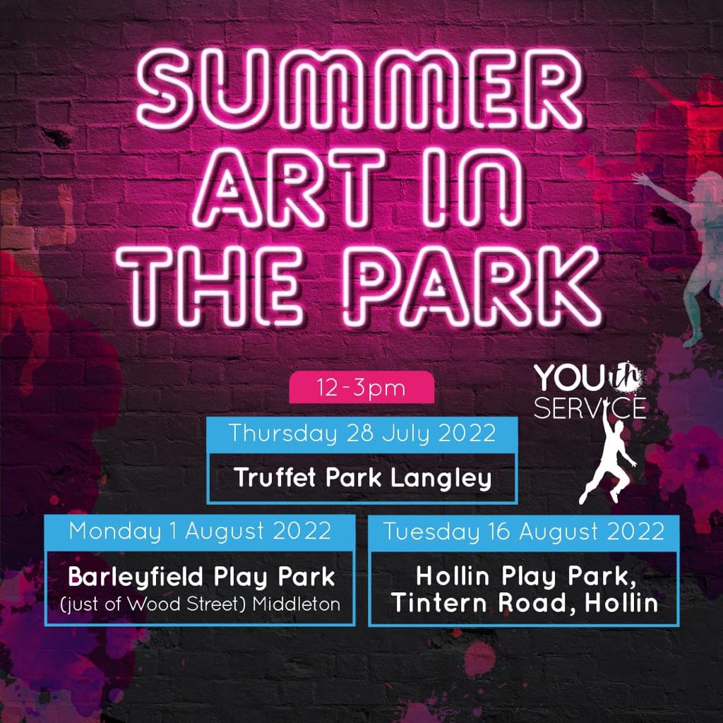 Free activities for young people. Today we are at the play park on Barleyfields Middleton <a href="/RochdaleYouthie/">RochdaleYouthService</a>