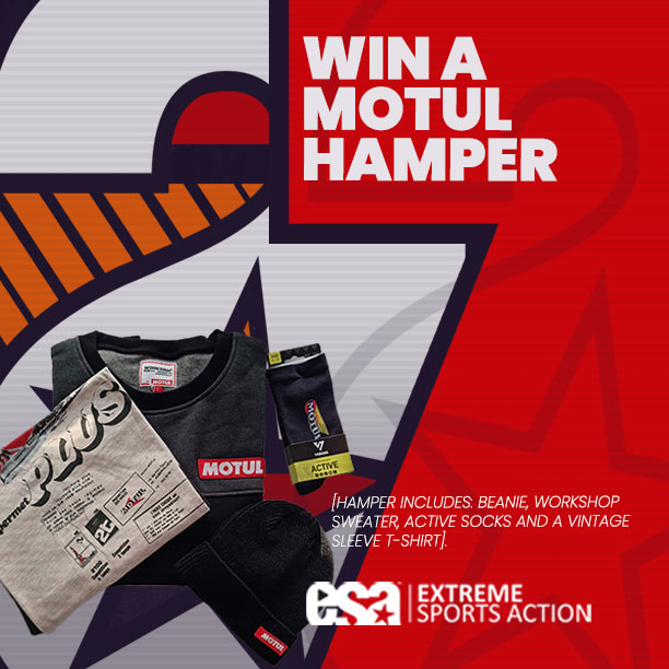 ExtremeSportsA_'s tweet photo. Stand a chance to win by visiting https://t.co/pb3QtvZlCU & submit a #FallThru or #TurnOut video of yourself.
Don't forget to Retweet, Like, follow, hashtag & tag #ESA & @Motul SA.
Competition ends on the 31/08/2022 & winner will be announced on the 02/09/2022 with @MAG0027 https://t.co/Oeu6MwAMTO