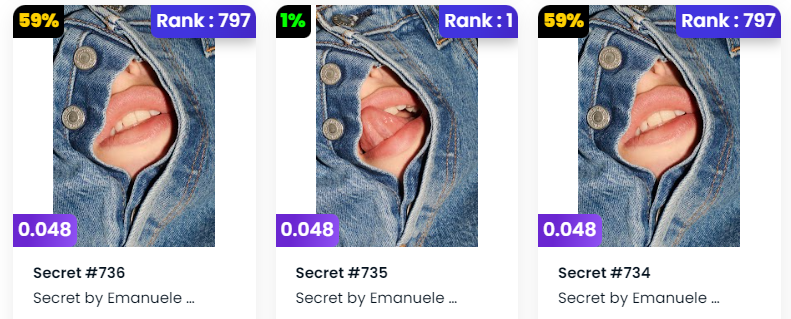 I ain't even got a single 6 in my ten #secrets 😂, guess I'll have to pick a couple to get my 2 full sets completed! ❤️😍
<a href="/eferrariph/">Emanuele Ferrari</a> #NFT #photography