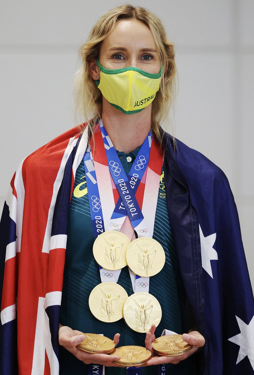 #OnThisDay last year, @emmamckeon capped off her #Tokyo2020 campaign, collecting 7 medals to become Australia's most decorated Olympian.

Today she won her 11th Commonwealth Games gold medal to become the most decorated athlete in Commonwealth Games history.