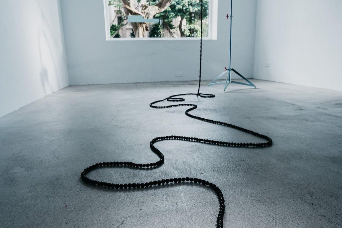 HanShengChen's tweet photo. 「第九景（聽其自由）」個展，在台北國際國際藝術村，展至2022/09/11

＃特別感謝攝影師沈暐翃賜予美照 https://t.co/i7FQVA3UZ3