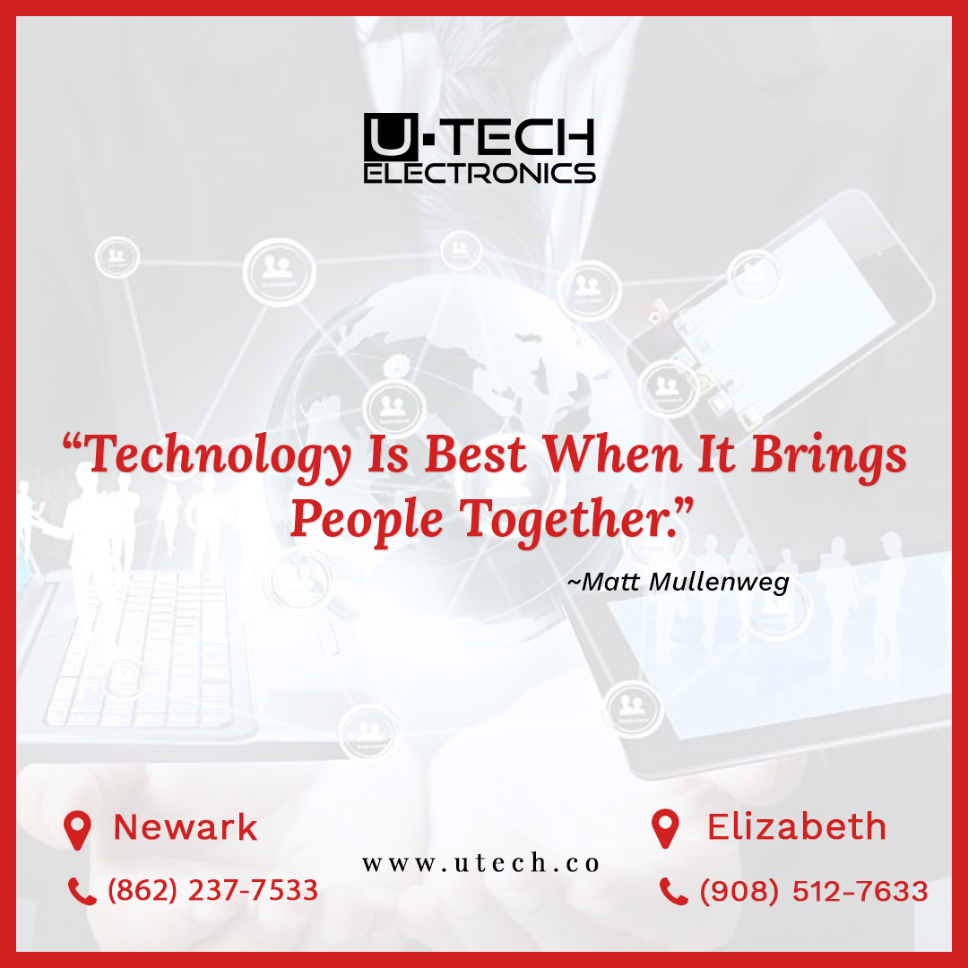 utechelectronic's tweet photo. “Technology is best when it brings people together.”
~Matt Mullenweg, 
#utechelectronics #electronicsexperts #Newar #repair #iphone #iphonerepair #apple https://t.co/LNiB0Hnh5y