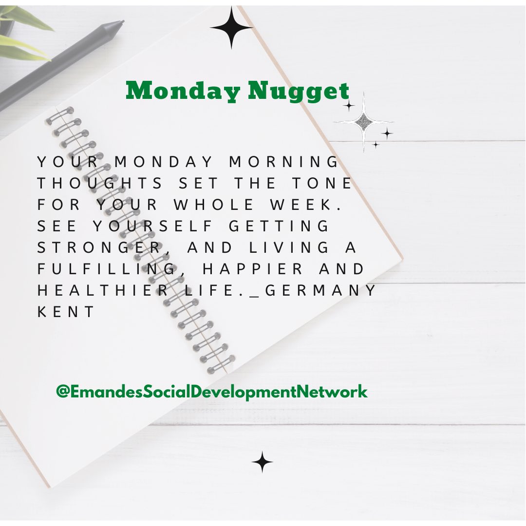 EmandesSDN's tweet photo. It’s all about positivity, stay positive minded and this new week and month will be a fulfilling one!
Happy New Month.🎉
#mondaymotivation #newmonth #emandessocialdevelopmentnetwork https://t.co/0PPy2krqQA