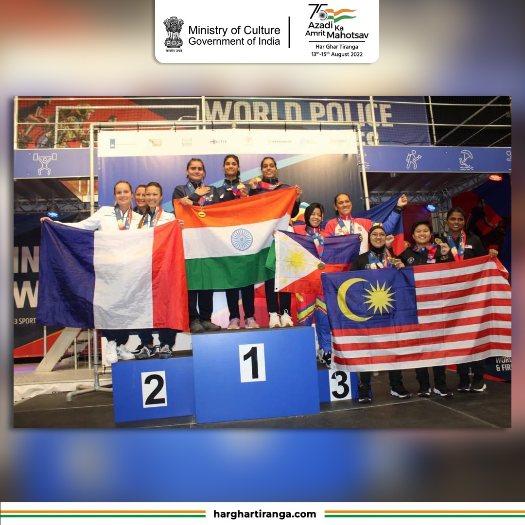 Big week for India

The ITBP Central Karate Team members won 15 medals in all at the World Police and Fire Games at Rotterdam, Netherlands (22-31 July, 2022). 

#AmritMahotsav #ITBP #AchievementsAt75