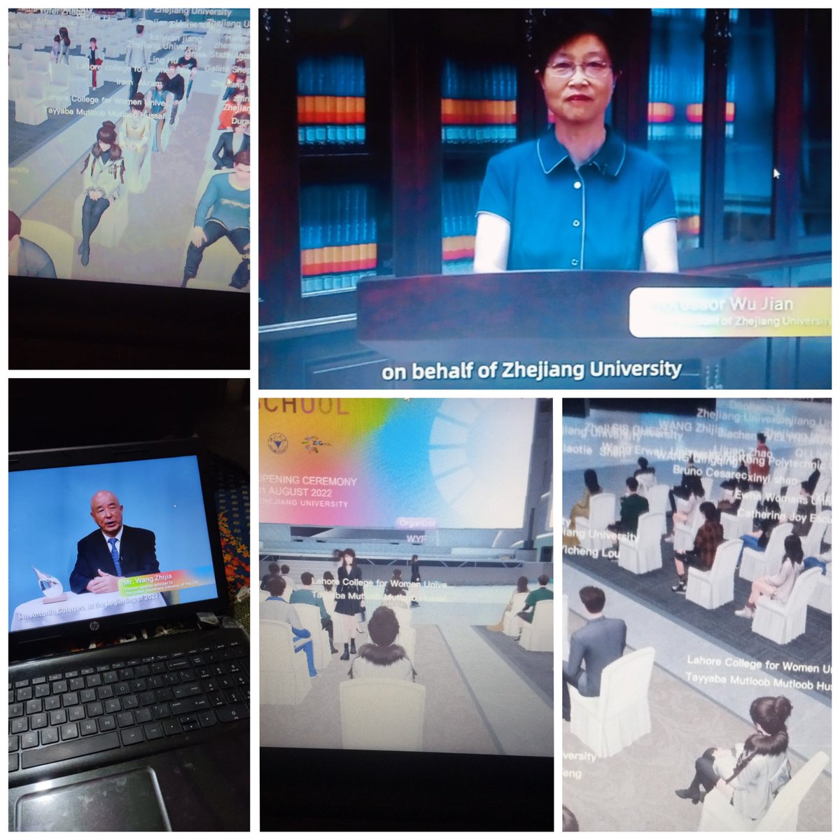 its_tayyabahere's tweet photo. Opening ceremony of Global #summerschool 2022.

#ZJUGSS 
#ZJUniverse https://t.co/QMx1xofpsU