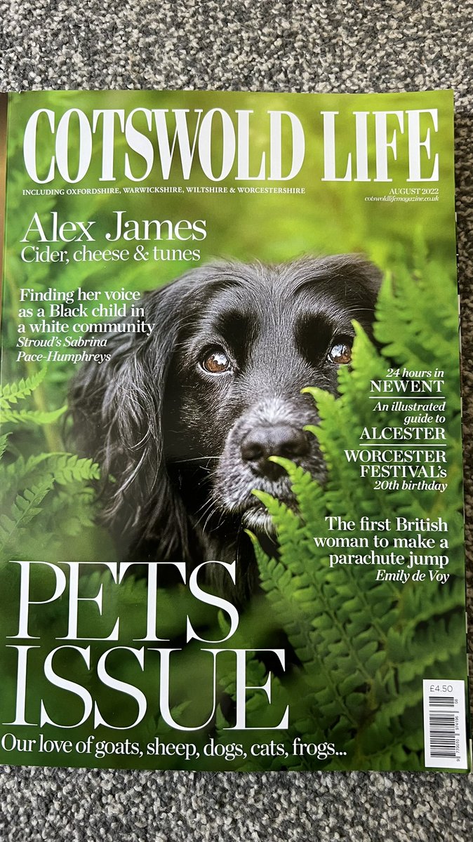 Great feature in the August issue of Cotswold Life magazine about us! #dogphotography #SmallBusiness