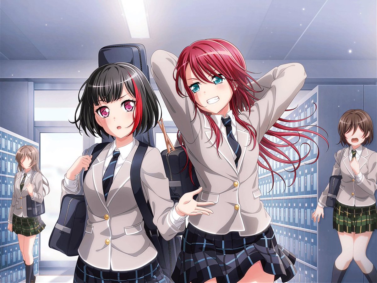 dailymitake's tweet photo. tomoe flirting with ran 🥹 https://t.co/k0DC1R0PZ3