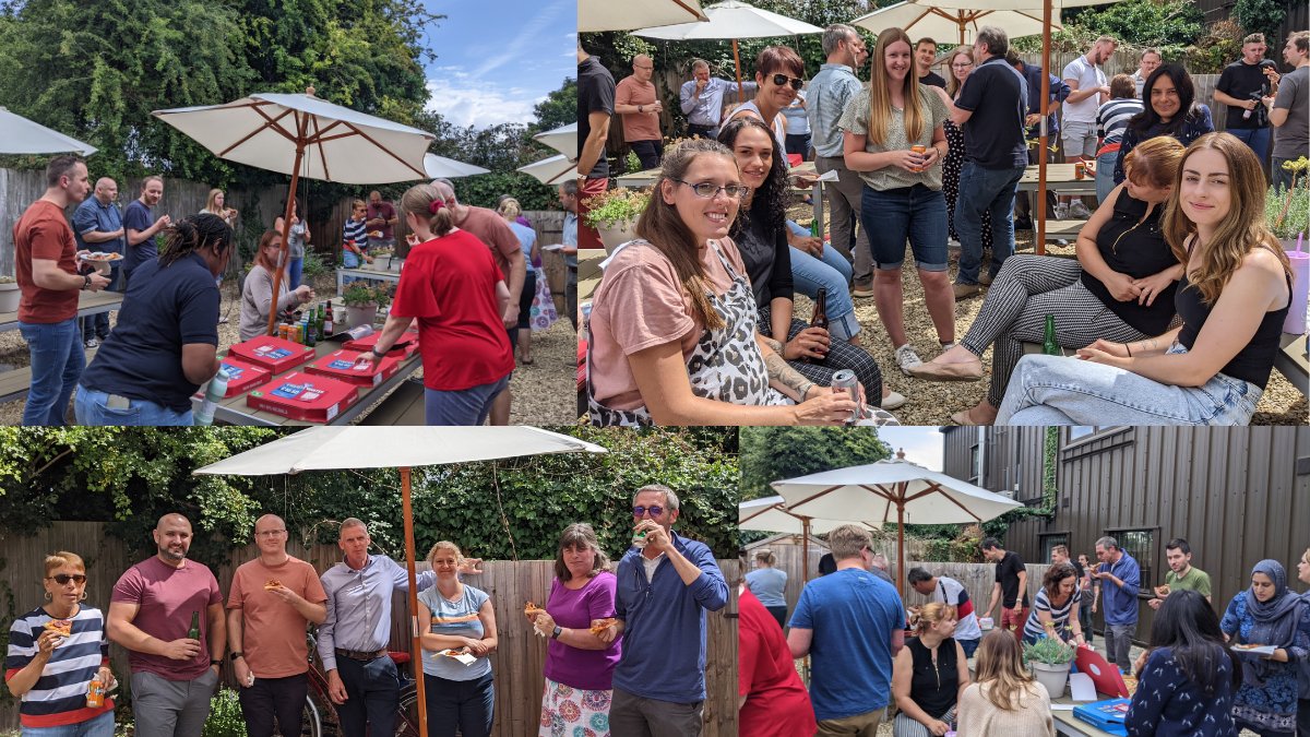 DefaqtoAdviser's tweet photo. Great lunch time get together last week ahead of the Fintel Summer Update. 🍕🥤😎
#Defaqto #Fintel #StaffEvent https://t.co/XNsRKSuuAH