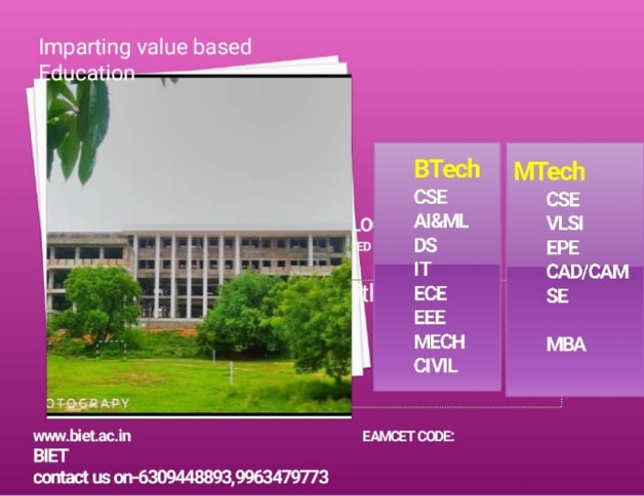 Bharat Institute of Engineering and Technology tweet media