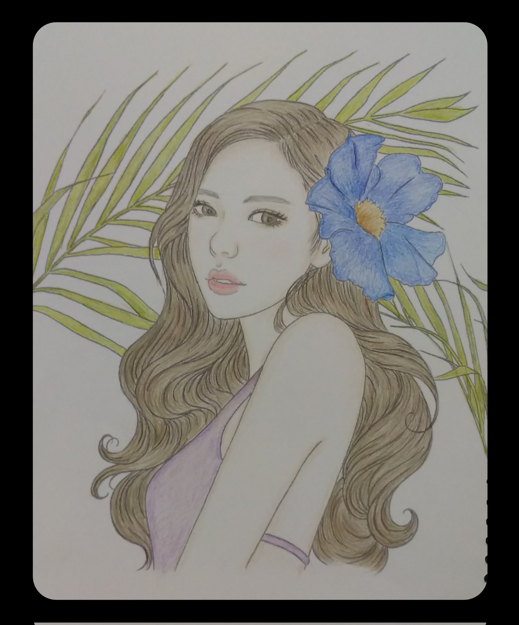 Suiren 塗り絵 韓国のぬり絵 T Co Nbnw7dk0xe Twitter