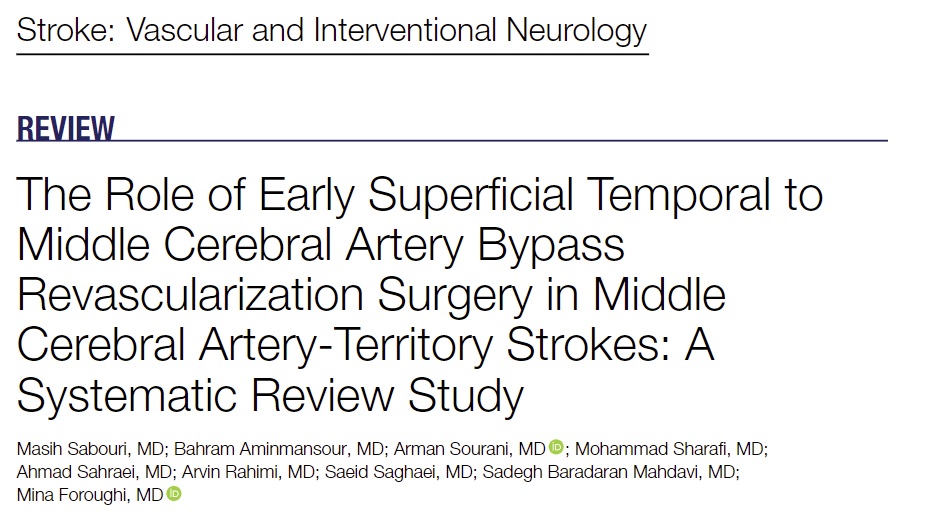 Taka_Tamaso's tweet photo. Early #STAMCA #bypass should be considered an available option in younger patients (<60 yrs) with MCA territory strokes who fail medical treatment.
This results are encouraging for bypass surgeons.
https://t.co/lSGSwTx0TY
My opinion: Early STAMCA bypass is not completely denied. https://t.co/dyI5ILs2pI