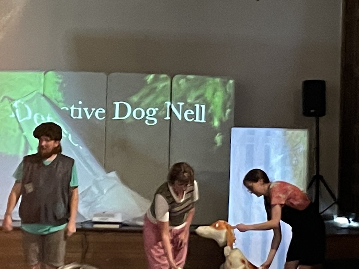CHHInterpreting's tweet photo. Brilliant to work with such a talented, innovative and hard working team and that was just the R&amp;D! #DetectiveNell #TeamWork #ChildrensTheatre @tessabide @PetaMaurice @adambassetthull @JonnyCotsen https://t.co/ejrkVo10YE