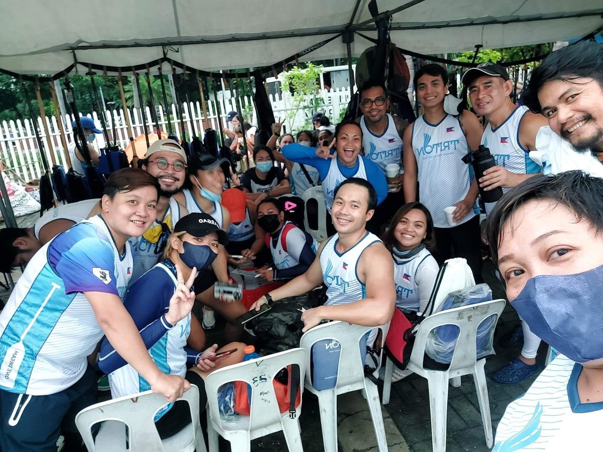Triton_DBteam's tweet photo. #ThisIsTriton #OneTeamOneDream

#notimeforpain #wariactiv #allnaturalrelief #midasmagnesium #WEAReUNISOL #DragonboatPH #Dragonboat #ManilaBay #PDBF https://t.co/p3XoaC22hk