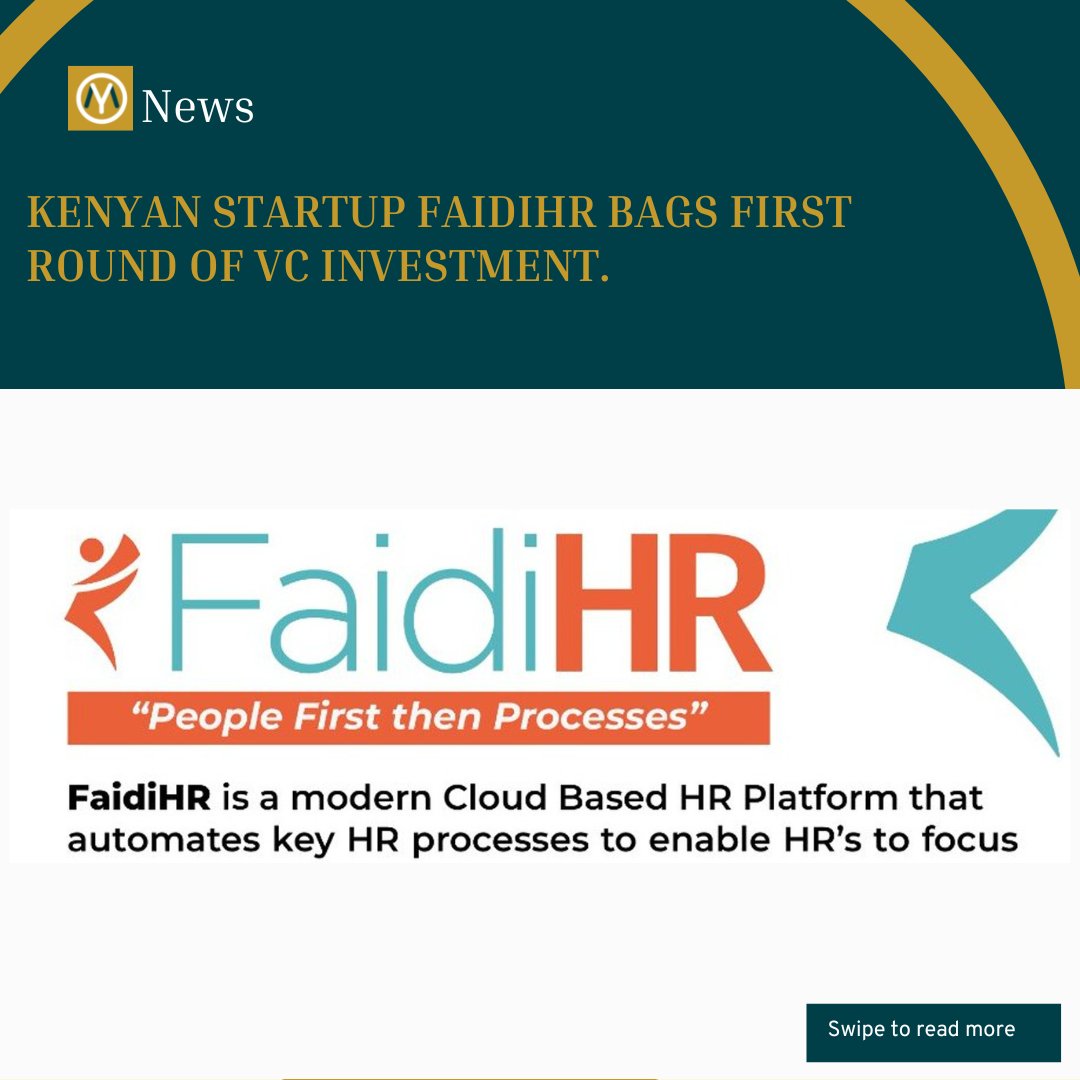 youngmogulaf's tweet photo. #Kenyan #startup Crew HR &amp; Payroll has rebranded to @FaidiHR after it received an undisclosed amount of #funding from SprintX, a US-based Venture Capitalist (VC) for early-stage #startups. https://t.co/xv3hxkHV2w https://t.co/H194Bqc12B