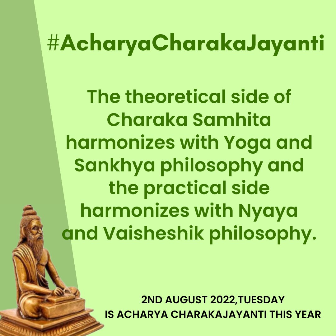 m_sharadkumar's tweet photo. #AcharyaCharakaJayanti https://t.co/diMy387Cog