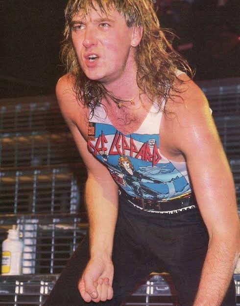 Happy Birthday Joe Elliott   Def Leppard        Diamond Star Halos       