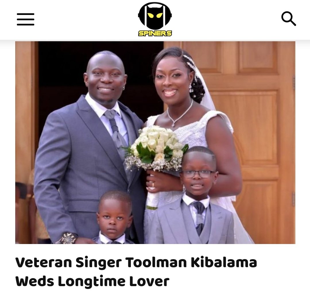 shinewittwinkle's tweet image. Veteran Singer #ToolMan Weds Longtime Lover 👇
 spiners.net/toolman-weds-l… 

#WeAreSpiners 
spiners.net | #Logon!