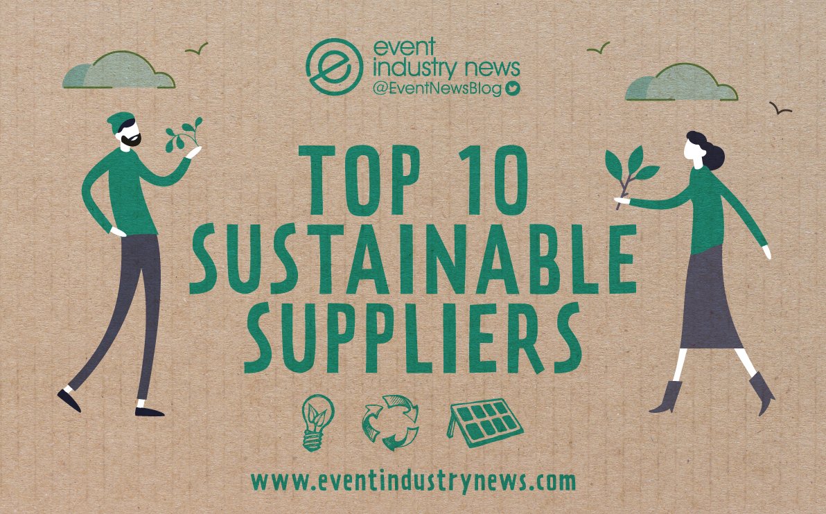EventNewsBlog's tweet photo. Sustainability is top of the agenda when planning events &amp; experiences. 

In this feature we showcase suppliers who are environmentally responsible and leading the way: https://t.co/QHNYgJ9E2U…

#eventprofs #eventsustainability #sustainablevents #greenerevents #environment https://t.co/1cdbouvk0o