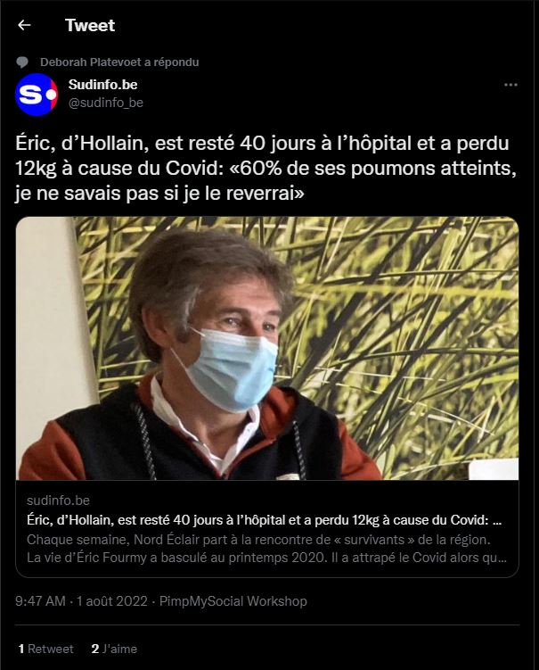 libertad20216's tweet photo. Nous remercions @sudinfo_be pour son courage de dénoncer les agissements du gouvernement, du monde scientifique corrompu, des médecins collabos qui ont interdit les soins précoces en cas covid. Enfin la vérité sort!
#Covid #TraitementsPrecoces #InterdictionSoinsCovid https://t.co/Jo4NEtvvjF