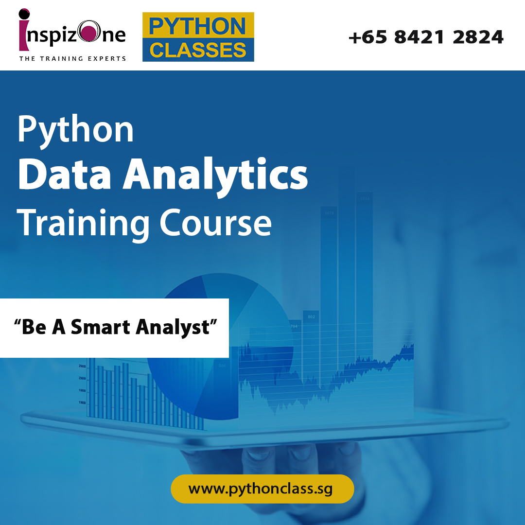 pythonclasssg's tweet image. Python Data Analytics Training Course - Be A Smart Analyst
Get a FREE Demo Now!👇
📞 +65 84212824 or Visit: bit.ly/3boeWH1
Python Data Analytics Training Course enables you to extract insights from data to help make decisions for the future. 
#dataanalytics