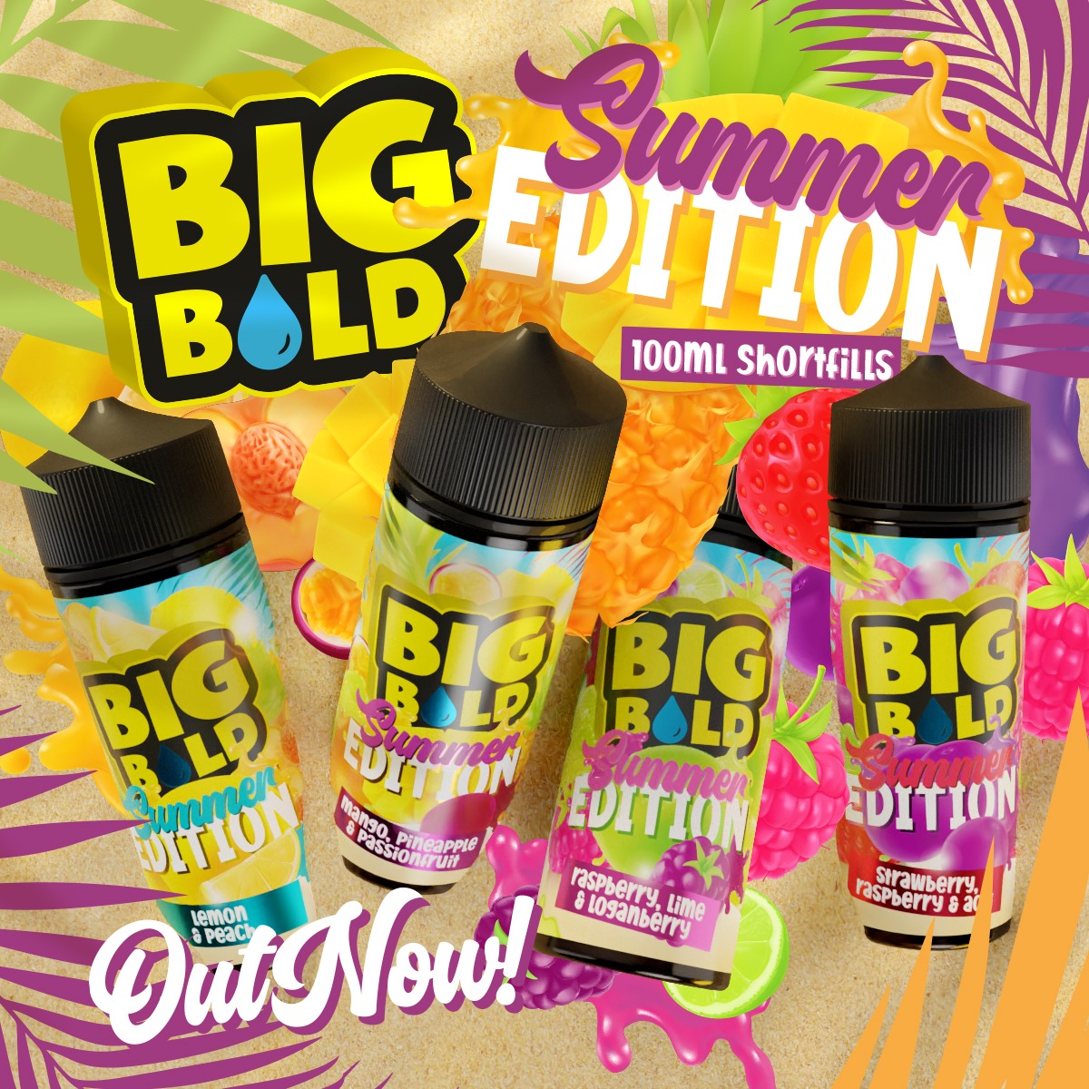 ☀️ BIG BOLD - SUMMER EDITION! ☀️
Get yours now: ow.ly/Hqaa50K8orJ
#royalflushvape #bigbold #summervape