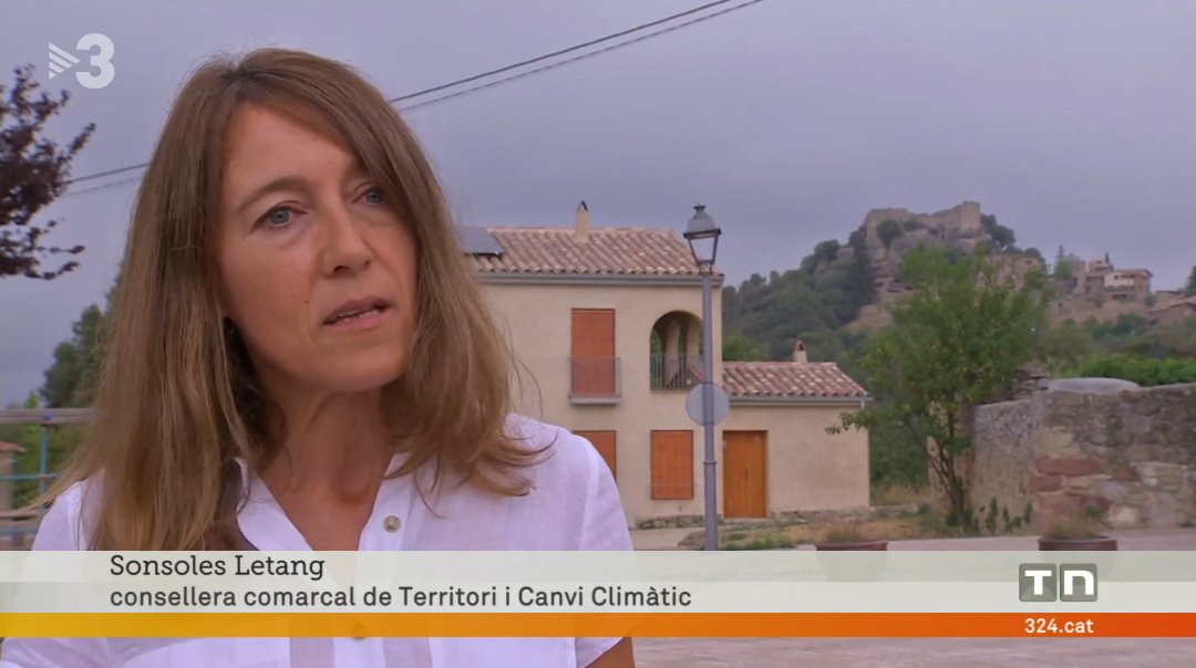 Efectes de la sequera en l'abastament d'aigua als municipis del Moianès i relació amb la gestió forestal. Al TN comarques <a href="/tv3cat/">TV3 és ara @Som3Cat</a> amb la participació de l'enginyera de forests <a href="/LetangSonsoles/">Sonsoles Letang</a> (vocal junta <a href="/CEFCat/">Enginyeria de Forests a Catalunya</a> ):
ccma.cat/tv3/alacarta/t…