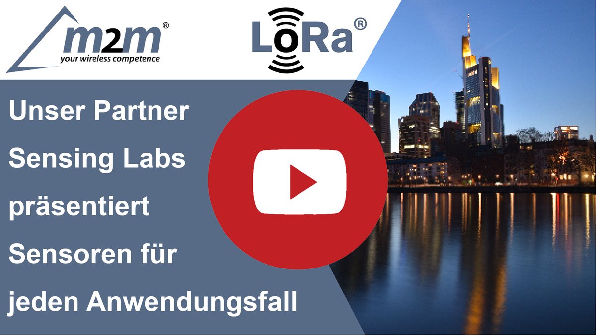 m2mGermany's tweet photo. Unser Serienposting zum Thema: 
Was geht mit LoRaWAN  hat eine tolle Resonanz bekommen. Um es noch einmal etwas genauer auf den Punkt zu bringen präsentiert unser Partner  @SENSINGLABS dazu ein kurzes Video. 

Gleich anschauen unter: 
https://t.co/eVOs2VIQSc

#m2mgermany https://t.co/XTpOAZa52Y