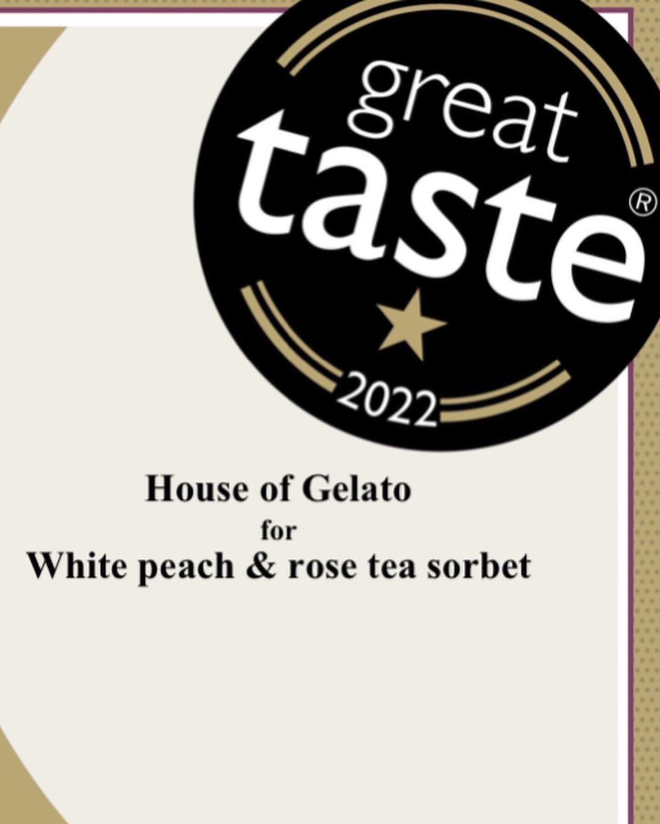 houseofgelato's tweet photo. Wow, cannot believe we have won more awards from @guildoffinefood .
Specially proud for one of our own personal all time favorites The Pear Sorbet 😊🥳.  #gff #pear #birne #gelato #gerbrunn #preston #saltedcaramel #eis #icecream #summertreats #greattasteawards #whitepeach https://t.co/0MzBDxyLu9