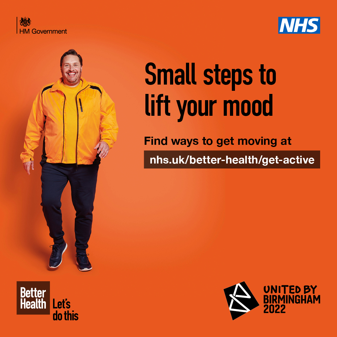 RotherhamNHS_FT's tweet photo. This summer, let's get moving! 🚶

You don't have to be an athlete - a simple brisk walk is enough to help you feel good in body and in mind.

Find ways to get active at 👉 https://t.co/fAGLJ3otC8

#EveryMindMatters https://t.co/xfgI15uMpu