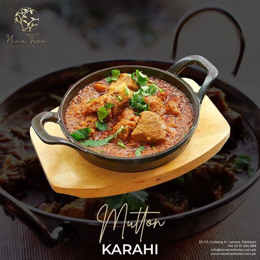 NineSuites's tweet image. MUTTON KARAHI
Ninetree Luxury Hotel &amp;amp; Suites
𝘍𝘰𝘳 𝘮𝘰𝘳𝘦 𝘪𝘯𝘧𝘰𝘳𝘮𝘢𝘵𝘪𝘰𝘯:
+92 42 111 234 999
+92 317 444 7700
𝘸𝘸𝘸.𝘯𝘪𝘯𝘦𝘵𝘳𝘦𝘦𝘩𝘰𝘵𝘦𝘭.𝘤𝘰𝘮.𝘱𝘬
#ninetree #ninetreehotel #9tree #mutton #karahi #desifood #muttonkarahi #food #lahore #Pakistan