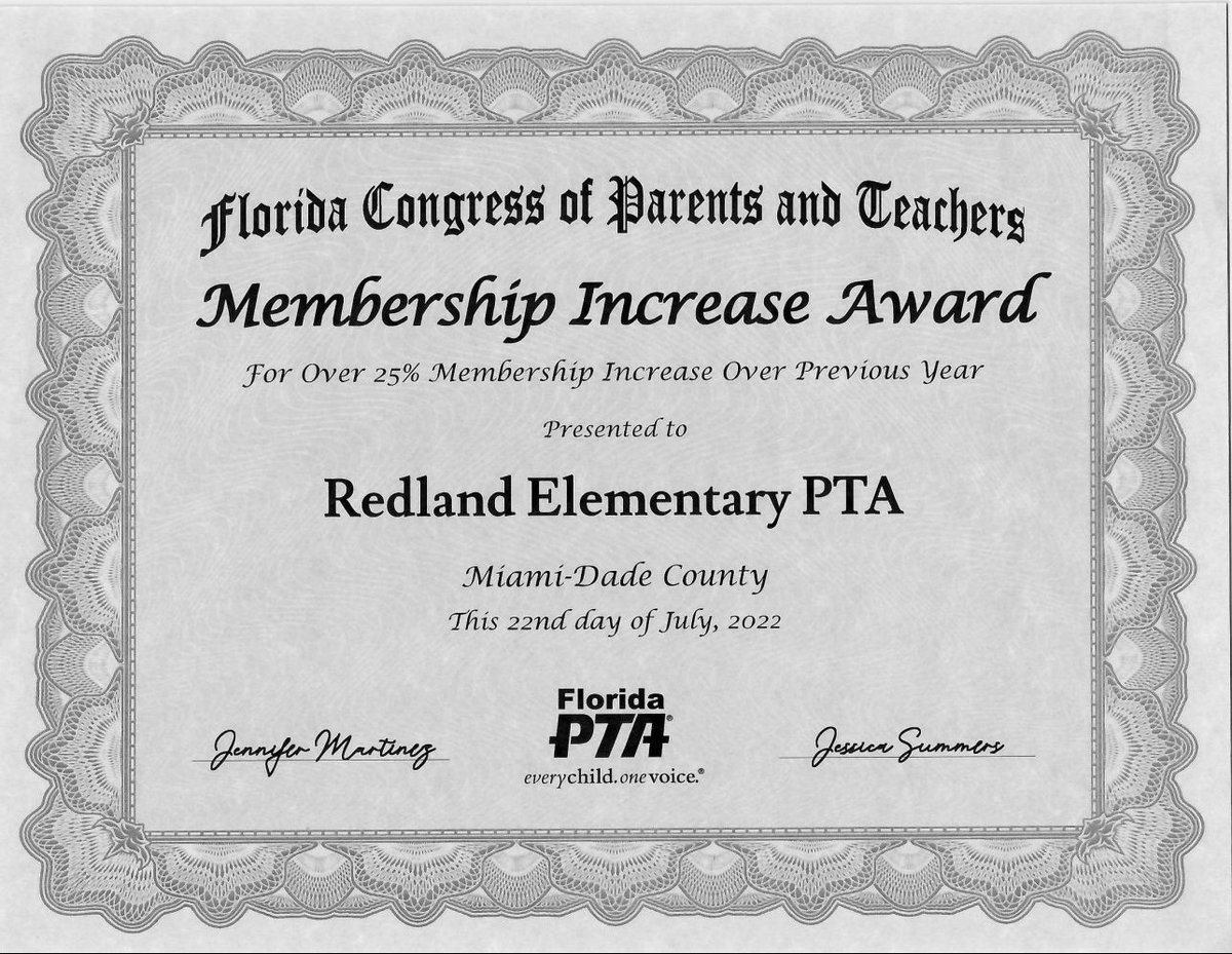 RedlandPTA's tweet photo. Last week was the Florida PTA Leadership convention in Orlando and our awesome PTA brought home 3 awards! ๐๐ป๐๐ป
#findyourpath #flpta https://t.co/SlDyAzLa5h