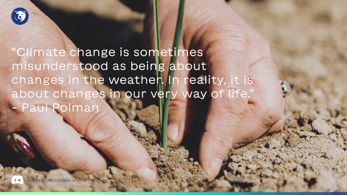 ReneumInstitute's tweet photo. Business leader @PaulPolman realigns the climate change topic by outlining that global warming will transform both the earth and the way people live. Let's begin with #DirectClimateAction! 🌎 Connect with likeminded people by joining us here ➡️  https://t.co/EofYjPYvQv https://t.co/uuImloIzBP