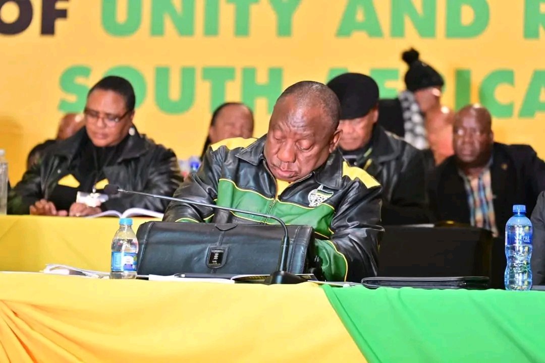 tko_billionaire's tweet photo. Besides the PhalaPhalaGatePhalaPhalaFarmGatePhalaPhalaGateFarm. Does ANC really want to re-elect a 78yr old pensioner @CyrilRamaphosa who takes unexpected naps during serious policy conferences, in a country plagued by dire youth unemployment? cyrilmustgo tembisa brics duduzane https://t.co/DuqJ0U5bpZ