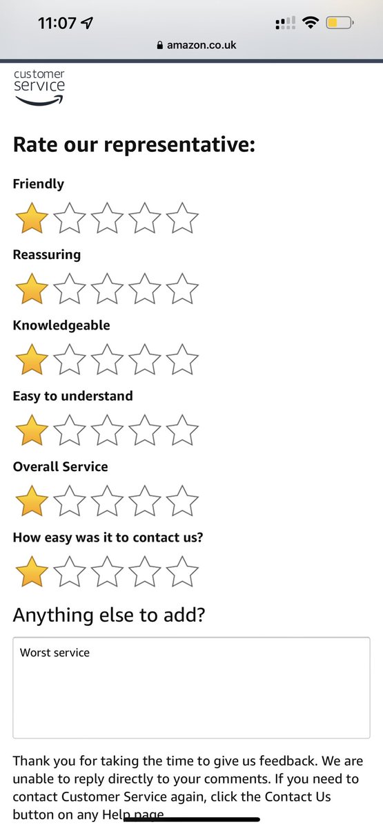 sansasi2009's tweet photo. @AmazonHelp Finally this is customer experience with amazon https://t.co/v6csI4xUwy