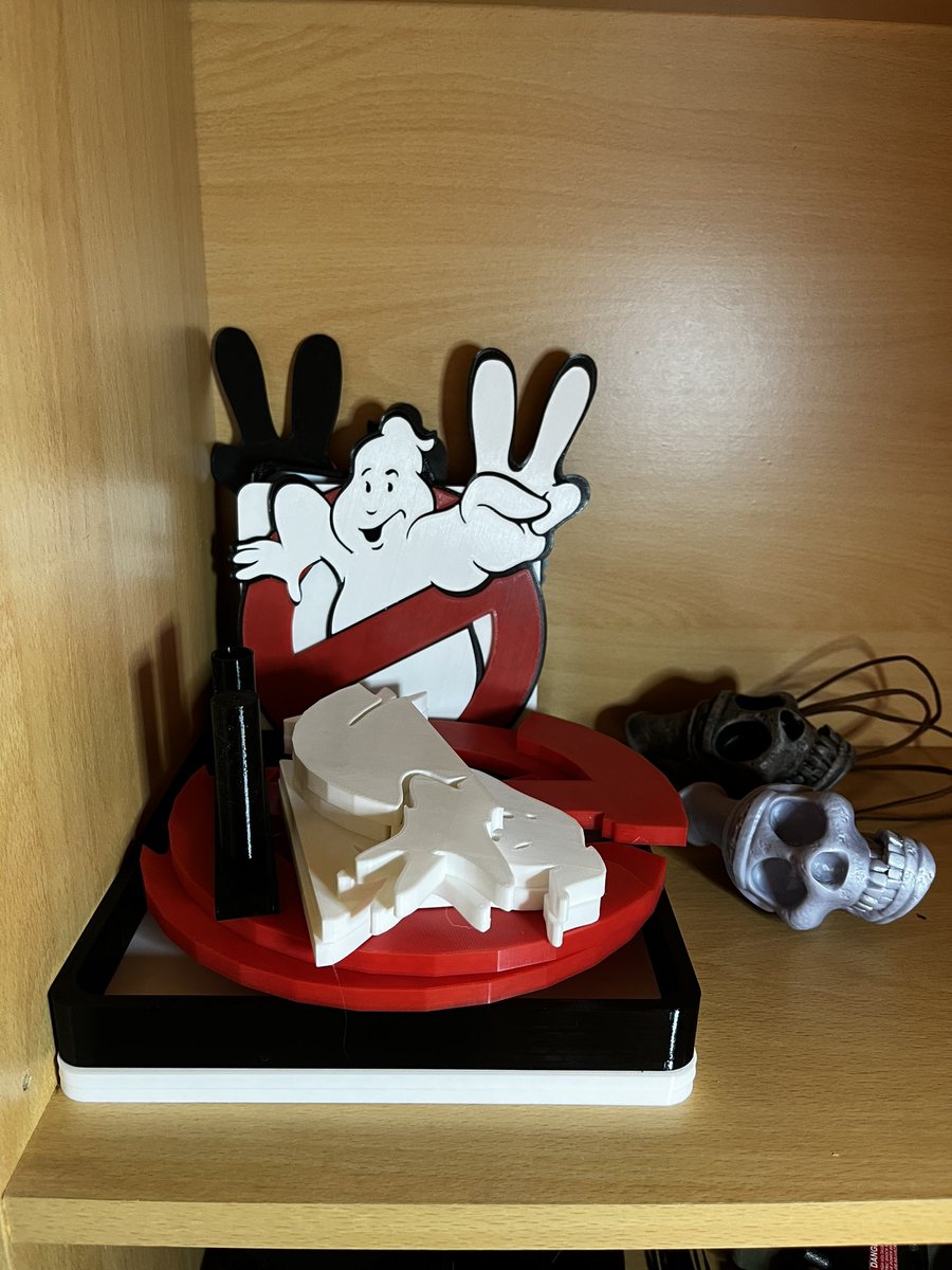 Finishing off some customer orders! Love the last stretch of a build! #Ghostbusters #3Dprinting #Maker