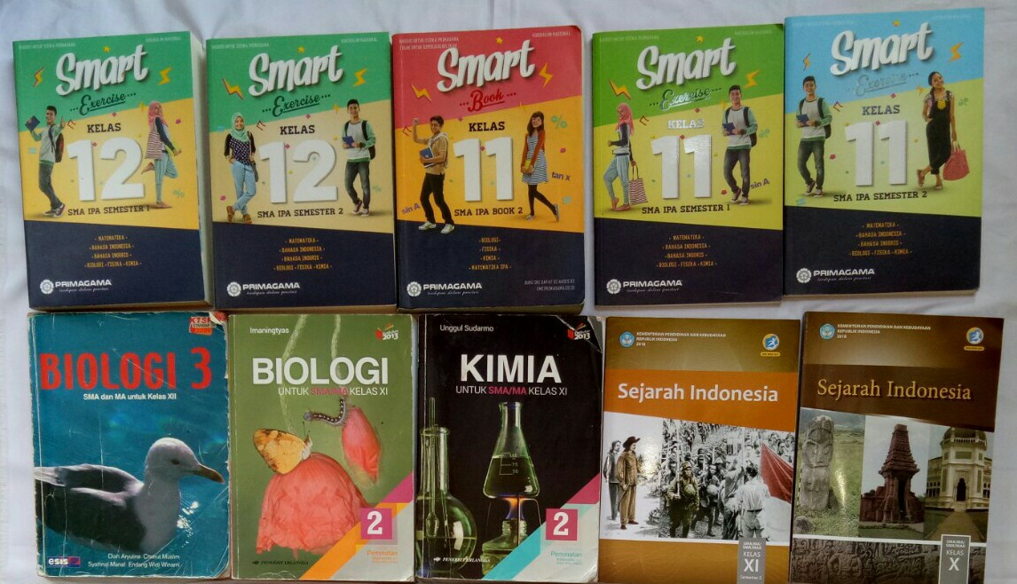 sstudify's tweet image. 📢HELP RT PLEASE📢

wan to sell beberapa preloved buku. bisa cek thread ini buat detail dan harganya, yaa👍

note: ada beberapa buku, yg ga ada di thumbnail foto ini, jadi bisa scroll thread ini (siapa tau buku yg kalian cari ada)

t. wts wta buku biologi kimia erlangga