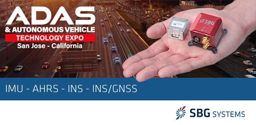 SBG SYSTEMS (@sbg_systems) on Twitter photo 🏎Meet us next month in San Jose during <a href="/avtexpo/">ADAS & Autonomous Vehicle Technology Expo</a>, booth #1031. Discover our whole range of innovative motion and navigation solutions ideal for mapping, localization, and trajectory analysis of autonomous driving vehicles. More info➡️bit.ly/3bcoyoa
#Inertial #AVTEXPO 🏎Meet us next month in San Jose during <a href="/avtexpo/">ADAS & Autonomous Vehicle Technology Expo</a>, booth #1031. Discover our whole range of innovative motion and navigation solutions ideal for mapping, localization, and trajectory analysis of autonomous driving vehicles. More info➡️bit.ly/3bcoyoa
#Inertial #AVTEXPO