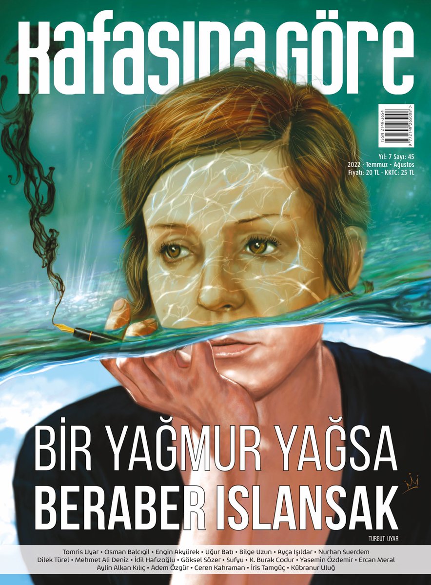 _kafasinagore's tweet photo. Ben güzel şeyler duymak istiyorum demedim ki, sesini duymak istiyorum, o kadar.
#TomrisUyar  #YürekteBukağı
 ❤️

#KafasınaGöreDergi 
#Temmuz - #Ağustos sayımız çıktı!🎈

Fotoğraf: İsa Çelik
Çizer: Ayhan Şahin https://t.co/pSYlWyZRvv