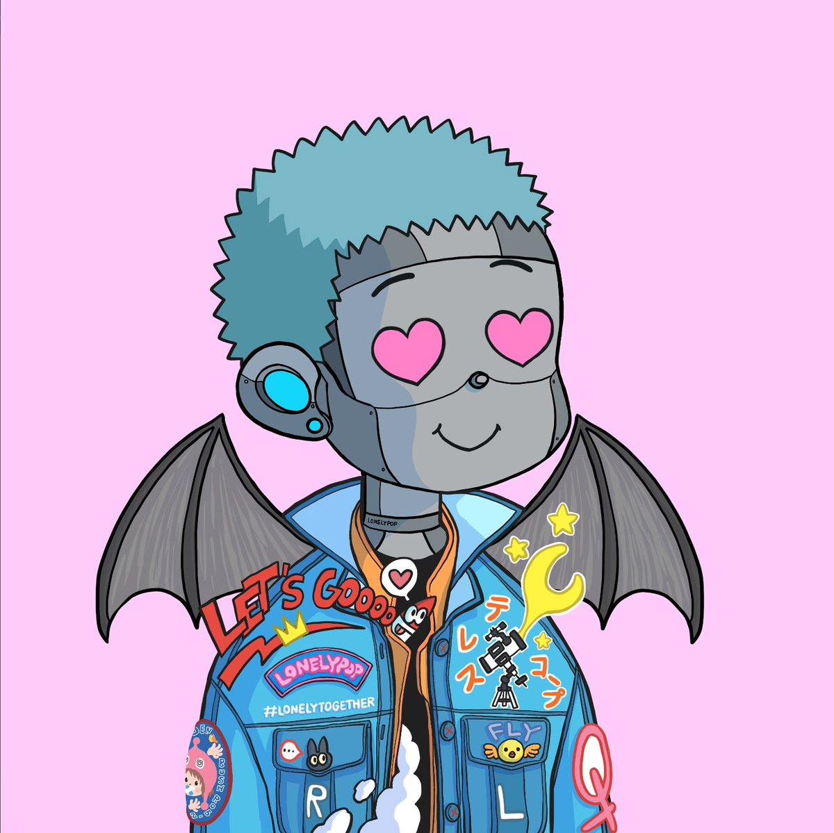 OverdoseLos's tweet photo. @cryptosurfdude @LonelyPopNFT @BushRobins Happy late bday my guy! ✊️ My favorite #LonelyPop is of course my pfp! Love at first sight ❤️ https://t.co/PM40EWOGt8