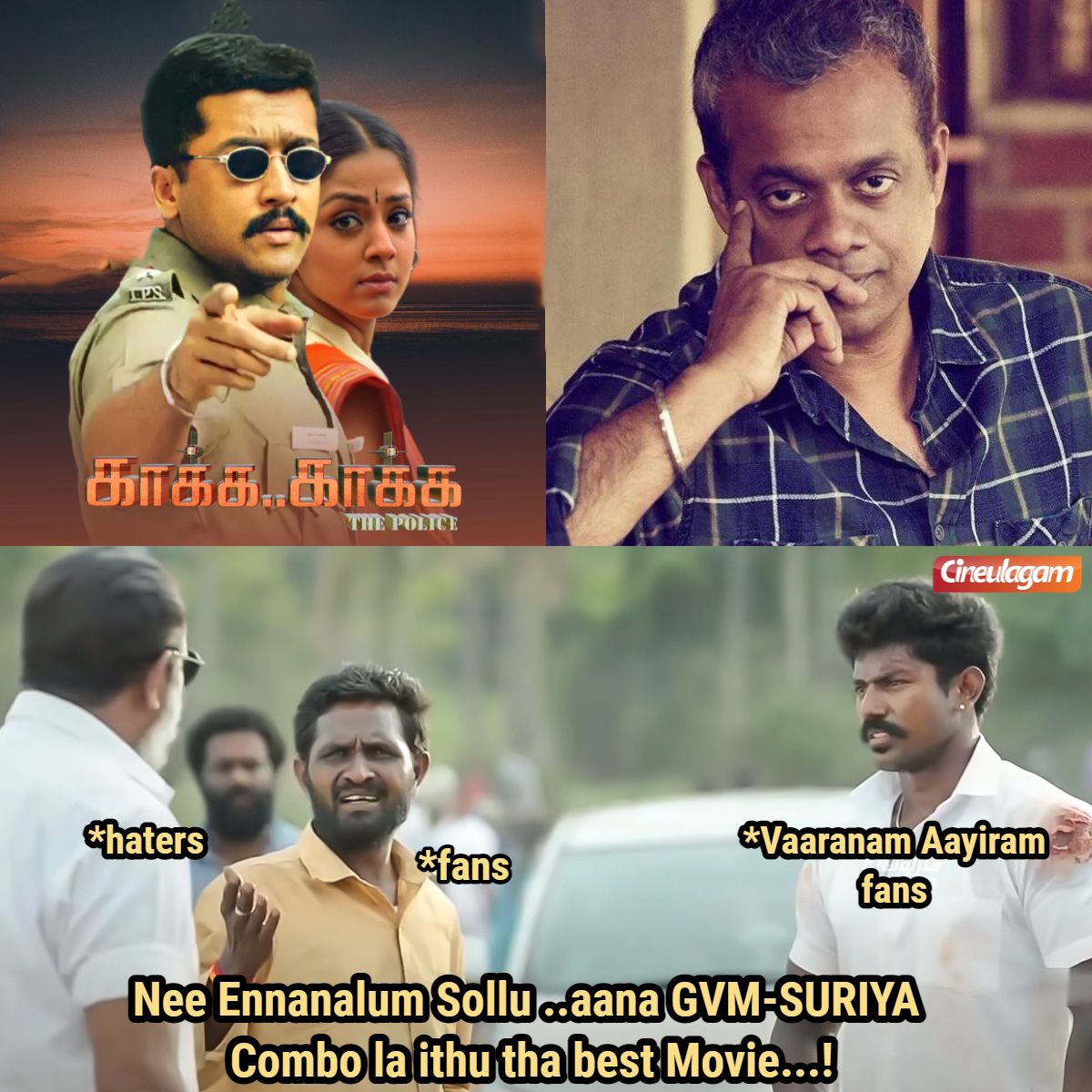 cineulagam's tweet photo. Celebrating 19 Years of blockbuster Kakka Kakka 🔥😍 @Suriya_offl #GauthamVasudevMenon
#Tamilmovie #tamilcinema #kakkakakkamovie #gvmforever #suriyasivakumar #19yearsofkakkakakka #Cineulagam https://t.co/HidNBo9ayH