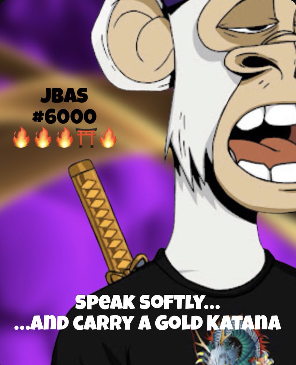 AnhyueemJohn's tweet photo. @JB__nfts You know what to do grab a few #JBASs… before the “SOLmate” claim… minus 3 days and counting… hurry… don’t miss out on the floor @Japanese_BAPES 🔥🔥🔥⛩🔥 https://t.co/Svrib7d13P