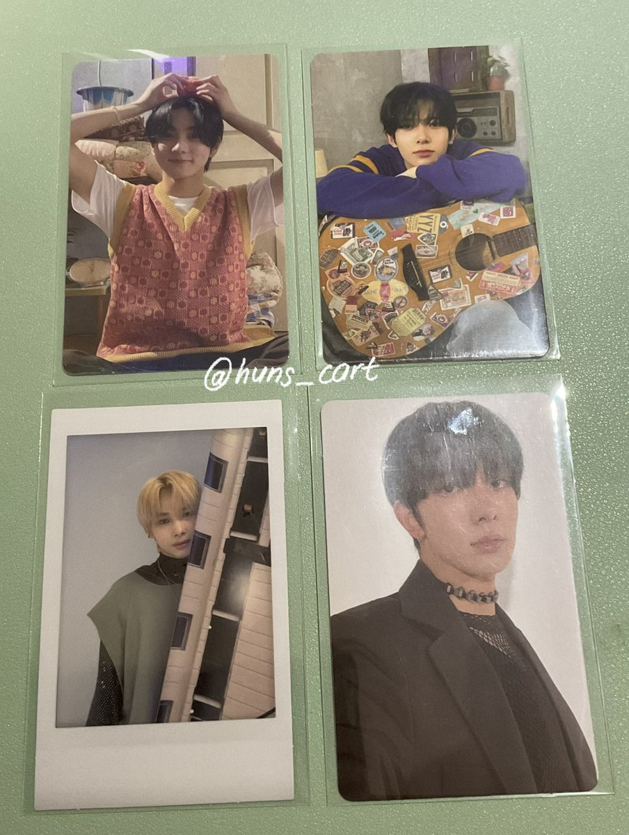 huns_cart's tweet photo. wts lfb enhypen ph 

applewon heeguitar set 
 - ₱ 890 (free pf, can lower pa) 

payo/1 week reservation
gcash
ggx, sc0

#huns_sells 
🏷 enha hee guitar heeseung apple jungwon dimension dilemma d:d charybdis holo pc ni-ki riki answer no ver pola polaroid photocard https://t.co/lC2wIUg4ip